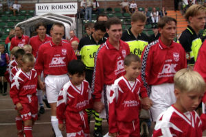 DFB-Pokal 1997/98: SV Warnemünde gegen Borussia Dortmund. Foto: Wolfgang Groß